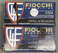 100 rnds Fiocchi .357 Mag Ammo