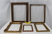 Quintet of Vintage Frames