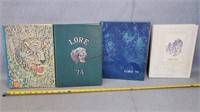 1973-1976 Lore PA Highschool Year Books
