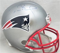 Tom Brady Autographed Helmet Fanatics COA