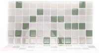 (5) 12-Pc 12" x 6" WALPLUS Shades of Grey Mosaic