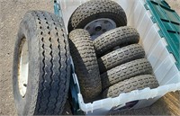 (4) 4.10/3.50-4, (2)13x5-6 & (1)5.70-8 Tires on