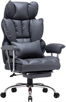 Efomao PU Leather Big & Tall Office Chair