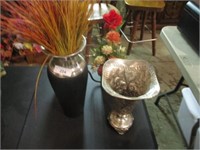 Large aluminum vase, teapot, large vase - flowers