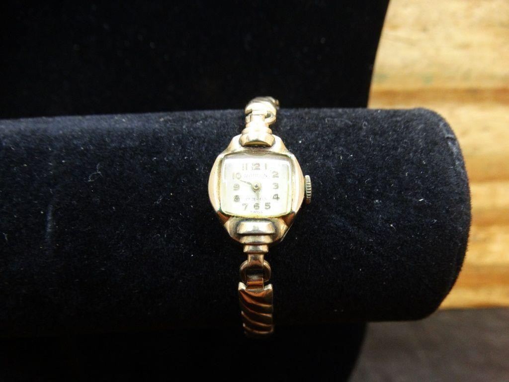 Vintage 10kt RGP Mardon Swiss 17 Jewel Watch