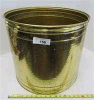Large Brass Colored Planter