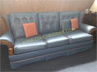 Retro vinyl couch- great condition
