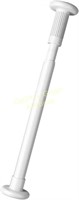 Pole Shower Curtain Rail  White  35~50cm