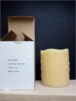 LED ivory color candle