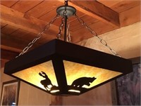 Black decorative animal design lamp #4
