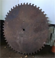 Montana's Large Mill Saw blade - 54"R