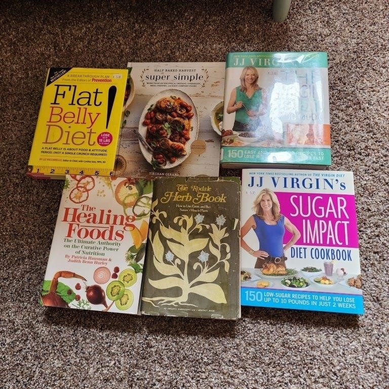 Diet And Healthy Foods Books