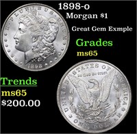 1898-o Morgan $1 Grades GEM Unc
