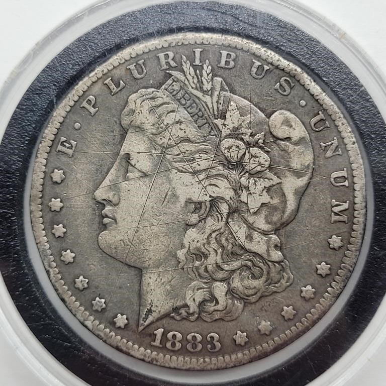 1883 CARSON CITY MORGAN SILVER DOLLAR