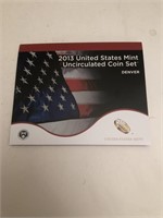 2013 Denver Uncirculated Coin Set