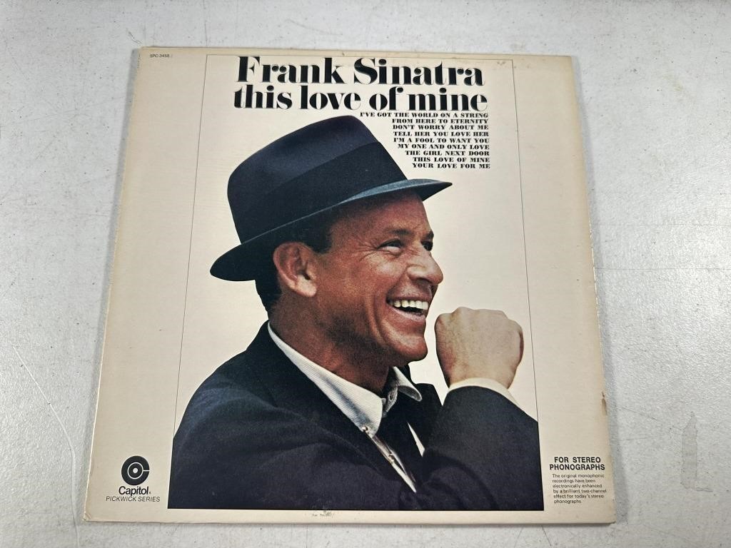 LP RECORD - FRANK SINATRA'S "THIS LOVE OF MINE"