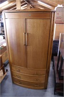 Wood Armoire / Entertainment Cabinet