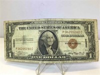 1935 $1 Silver Certificate Hawaii Note