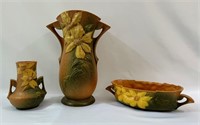 Roseville Pottery Set 3 Pieces