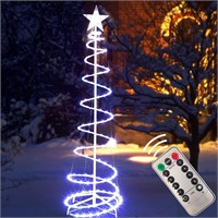 Light Up Multicolor Christmas Spiral Tree