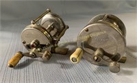 Champion & Meter antique fishing reels Moulinets
