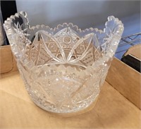 CUT GLASS BOWL