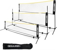 Boulder Portable Badminton Net Set - 10 ft