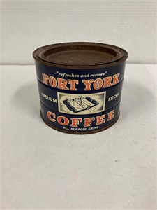 Fort York coffee tin.