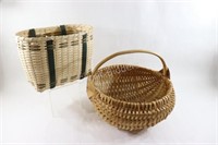 Wicker Basket & Combination Woven Beach Hand Bag