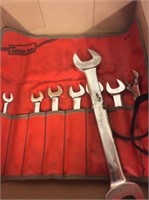 Snap On Wrenches In Red Holder