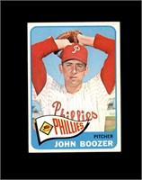 1965 Topps #184 John Boozer EX to EX-MT+