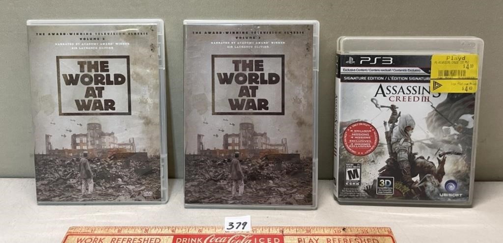 VO.2 VO.5 WORLD AT WAR WITH PS3 GAME