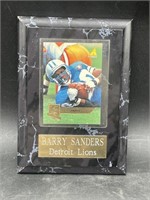 1995 Pinnacle Barry Sanders Football Card