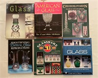 Lot of 6 Glass Collector's Guide Books