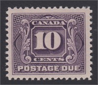 Canada Stamps #J5 Mint NH 10 Cent Postage CV $200