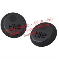 Tile Sticker (2020) 2-Pack Black Item Locator