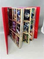 binder of Power Ranger cards - 378 total
