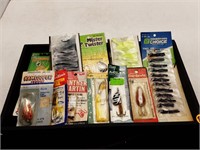 11PC UNOPENED FISHING HOOKS & JIGS