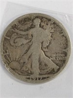 1917 WALKING LIBERTY HALF