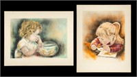 Lot of 25 Loose Lithographs by Paul Weaver.