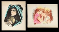 Lot of 25 Loose Lithographs, Signed.