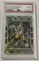 2016 Panini #15 Ben Roethlisberger PSA 10 Sports