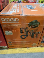 Ridgid 6 Gallon Air Compressor & 3 Tool Combo Kit