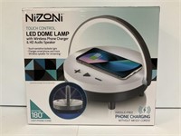 NEW Wireless Phone Charger LED Dome Lamp by Nizoni