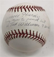 Carroll Hardy Autographed Baseball