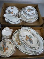 2 boxes dishes Royal Vitreous