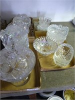 4 boxes clear glass