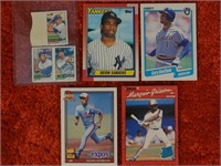 Lot of 3 Baseball Collector Stamps & 4 Baseball