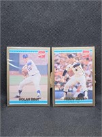 2 Packs of 1992 Donruss Baseball Cards Includes