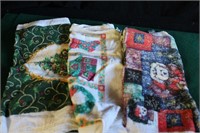 Collection of Christmas Dish Towels